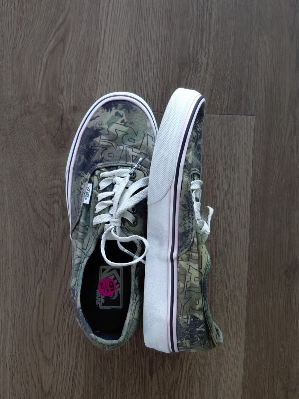 Star Wars x Vans Boba Fett Camo Sneakers | Men’s 6.5 / Women’s 8